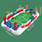 Portable Tabletop Soccer Game Set Mini Football Board Game For Kids And Family Fun 5
