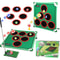 Indoor Golf Chipping Game Set with Putting Mat and Target Fun Family Golf Practice Set