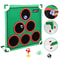 Indoor Golf Chipping Game Set with Putting Mat and Target Fun Family Golf Practice Set