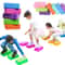 Kids Stepping Stones Balance Toy Soft Foam Sensory Play Set for Indoor Outdoor Fun