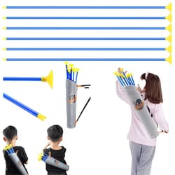 kids archery set with target safe suction cup bow and arrow toy for outdoor fun