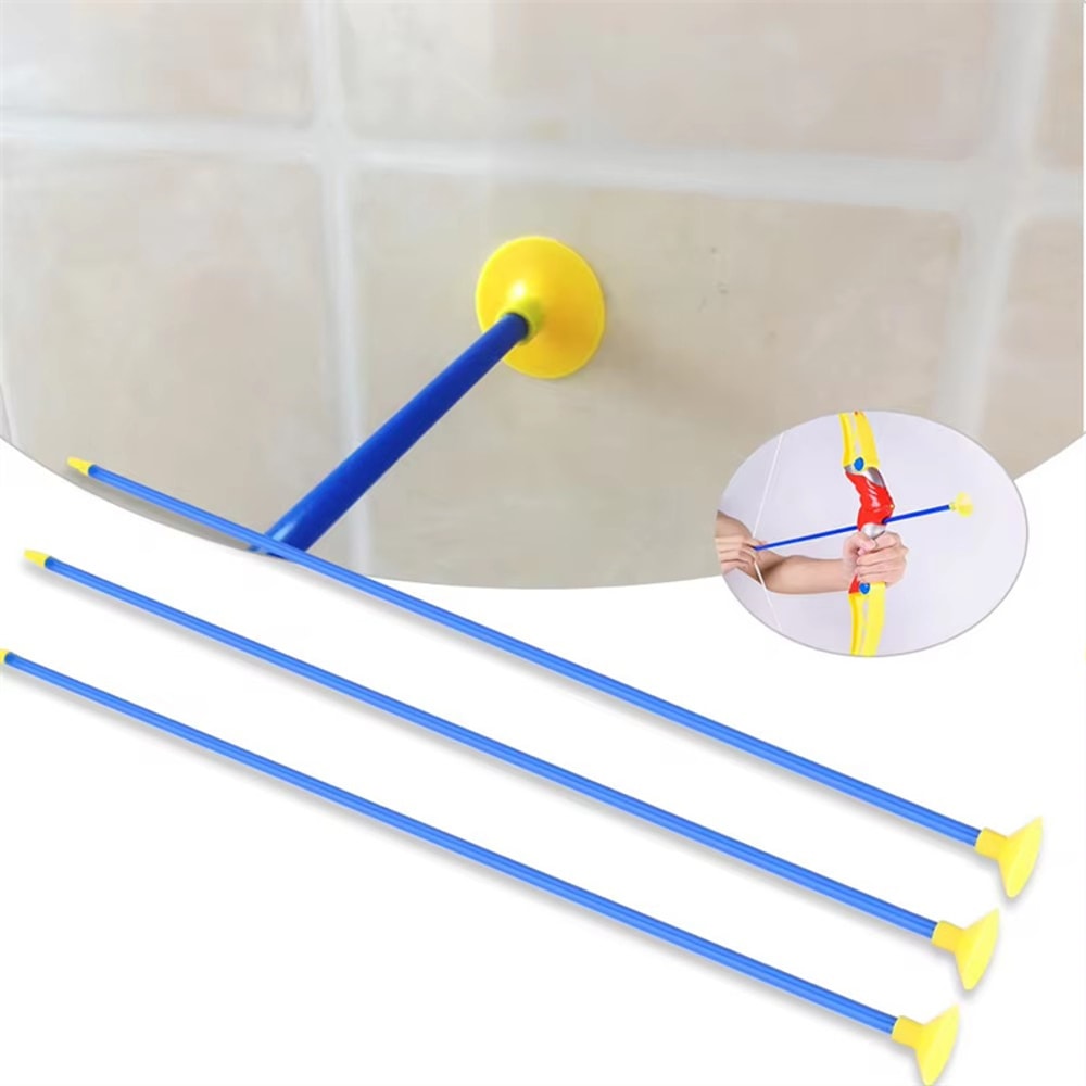 Kids Archery Set with Target Safe Suction Cup Bow and Arrow Toy for Outdoor Fun