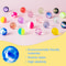 Colorful Assorted Bouncy Balls Bulk Set for Kids Party Favors and Birthday Gift Packs