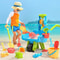 Kids Beach Bulldozer Water Play Cart Toy Set for Outdoor Sand Fun