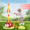 All in One Kids Outdoor Game Set Rocket Launcher Ring Toss and Jump Toy