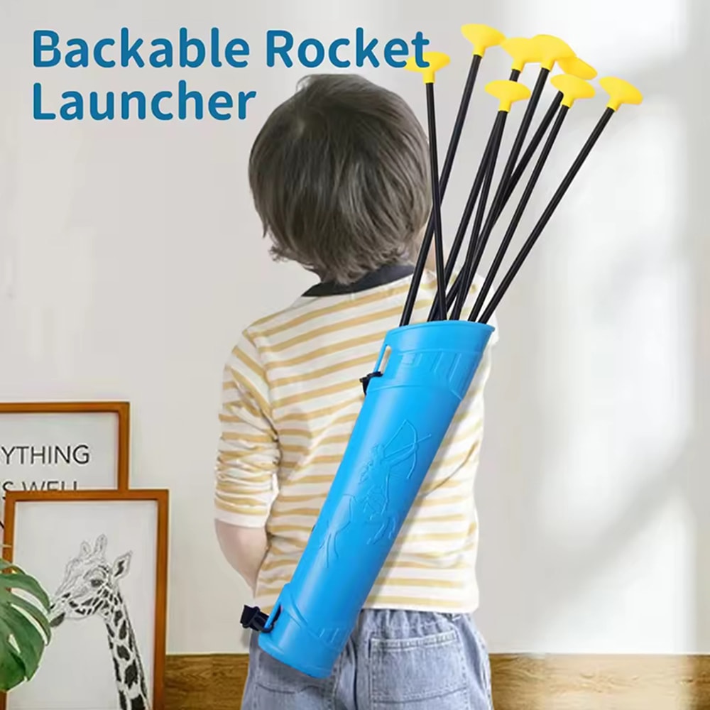 Kids Archery Set Toy with Target Safe Outdoor Bow and Arrow Shooting Game for Children