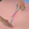 Rainbow Cat Cradle String Game for Kids Interactive Hand String Toy
