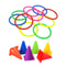 Kids Outdoor Ring Toss Game Set for Family Fun and Sensory Play