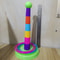 Kids Ring Toss Game Tower Set Interactive Family Game Toy For Indoor Outdoor Fun 6
