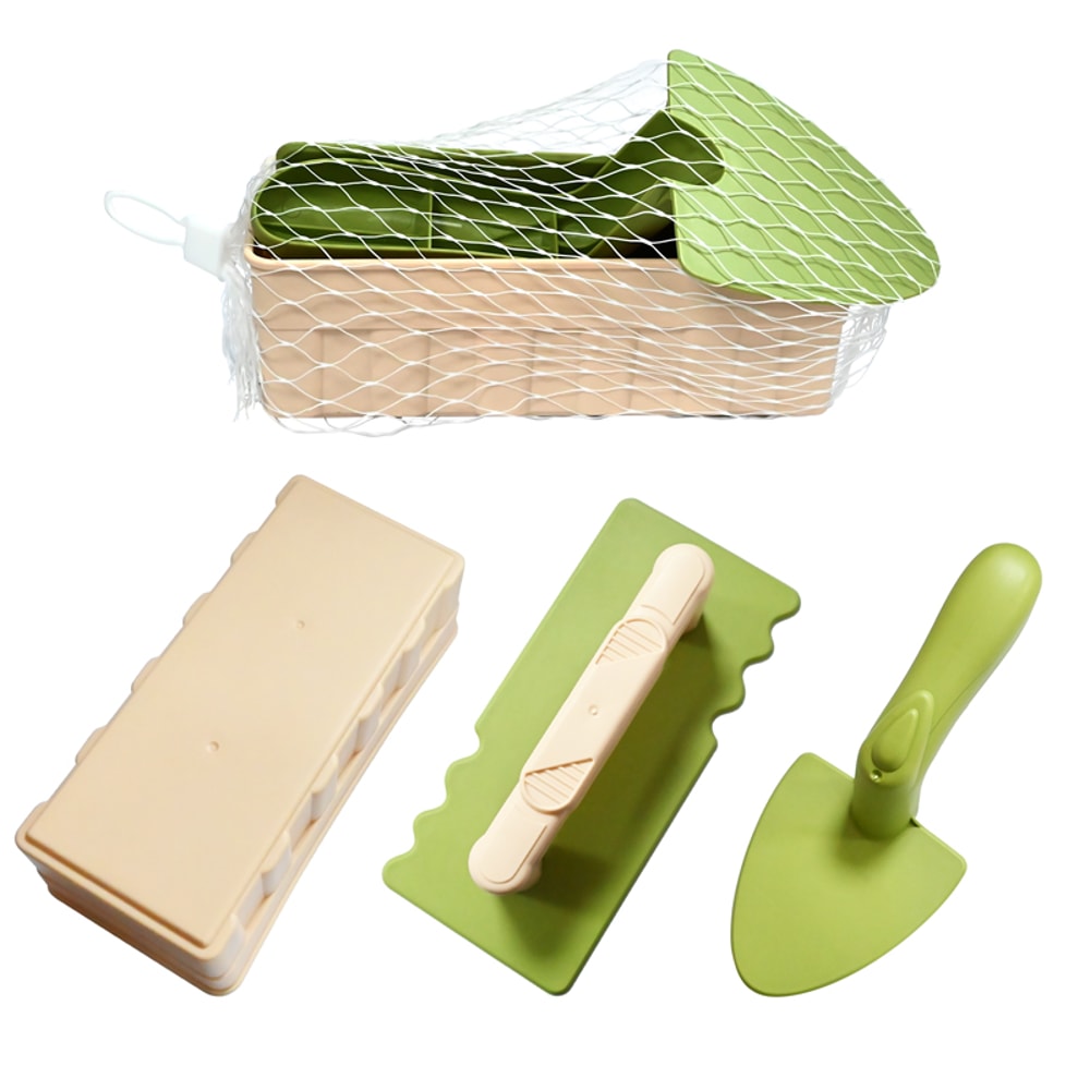 Kids Beach Shovel Set, Sandcastle Building Tool, Anti Slip Handle Sandbox Toy