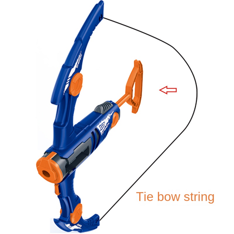 High-Speed Kids Foam Ball Crossbow Toy, Safe Outdoor Blaster for Backyard Games