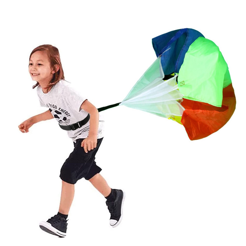 Kids Speed Training Parachute Resistance Running Drag Chute for Soccer and Agility Training
