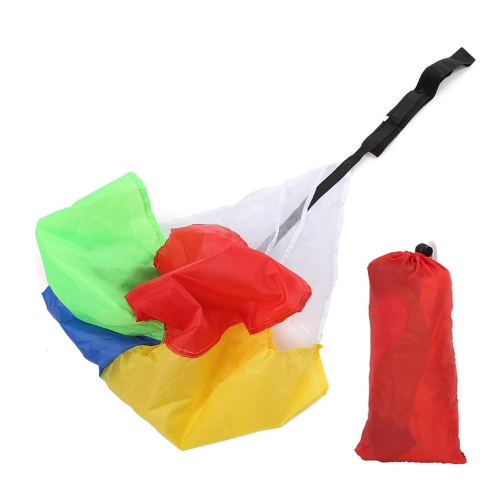 Kids Speed Training Parachute Resistance Running Drag Chute for Soccer and Agility Training