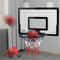 Indoor Kids Basketball Hoop Set Wall Mounted No Drill Basketball Game For Home Play 0