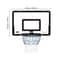 Indoor Kids Basketball Hoop Set Wall Mounted No Drill Basketball Game For Home Play 5