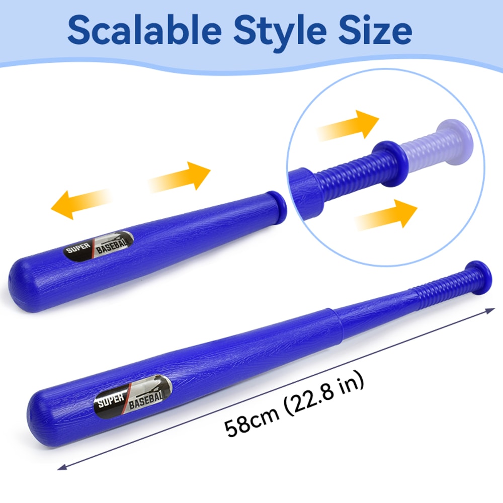 Kids T Ball Set For Toddlers Outdoor Baseball Toy Beginner Sports Kit 4