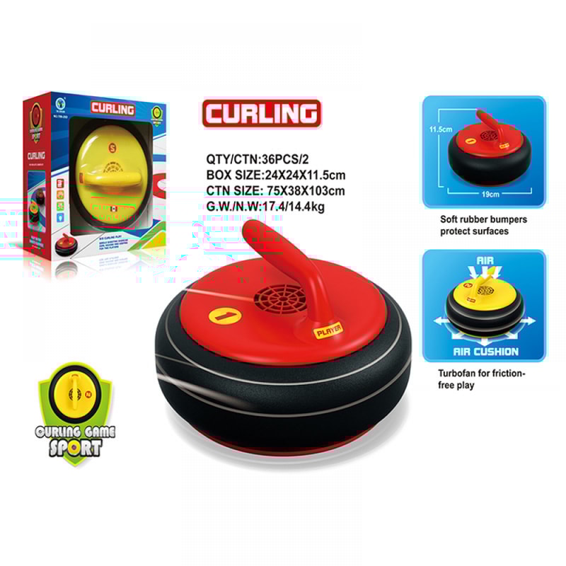 High Speed Hover Curling Game Set For Kids And Family Fun 3