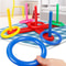Kids Ring Toss Game Outdoor Fun Family Lawn Game Interactive Throwing Toy Set