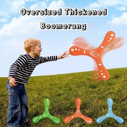 high bounce soft boomerang toy for kids and adults outdoor fun game