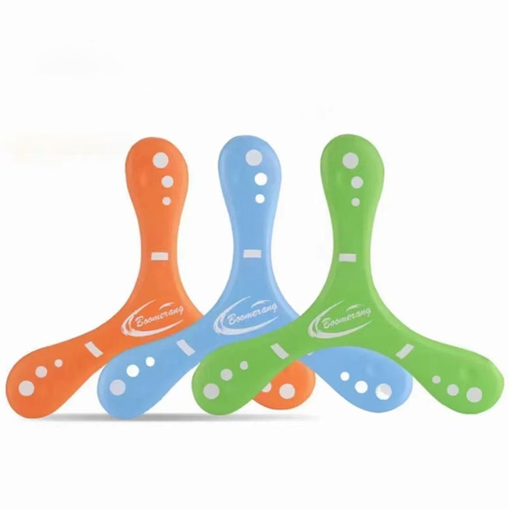 High Bounce Soft Boomerang Toy for Kids and Adults Outdoor Fun Game