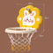 Cartoon Mini Basketball Hoop Set Over The Door Indoor Basketball Game For Kids And Teens 5