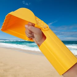 high power kids excavator sand digger toy with hand arm for beach and outdoor play