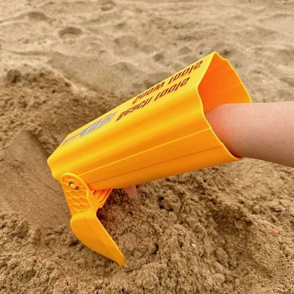 High Power Kids Excavator Sand Digger Toy with Hand Arm for Beach and Outdoor Play