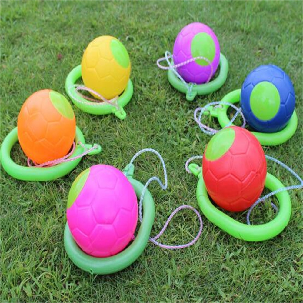 Kids Light-Up Jump Ring Ball Toy for Outdoor Play Coordination Balance Training