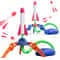 Kids Jump Launch Rocket Toy Outdoor Foam Dart Launcher Game for Active Backyard Play