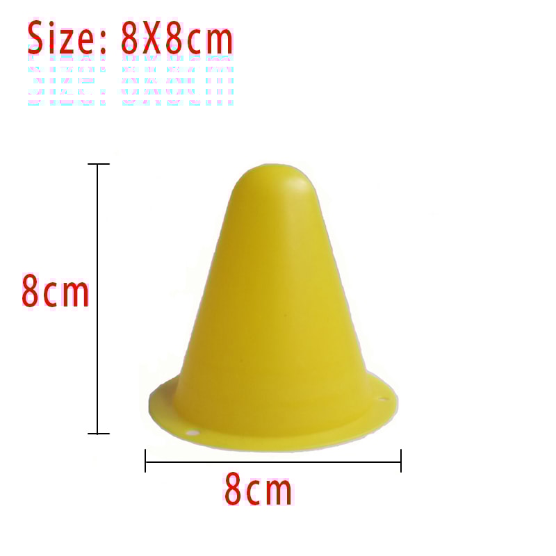 Colorful Roller Skating Cones Set for Slalom and Agility Training Markers