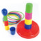 Kids Ring Toss Game Outdoor Stacking Toy Parent Child Interactive Play Set