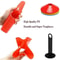 Agility Training Cones Set Football Speed Drills Disc Cones Multi Sport Marker Kit 4