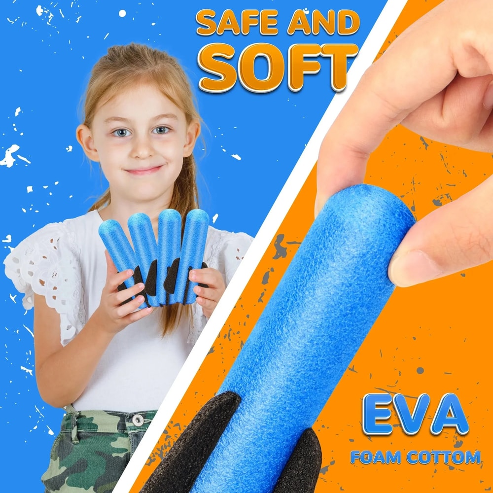 High Launch Kids Foam Rocket Launcher Outdoor Toy Set