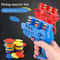 Kids UFO Launcher Toy with Foam Bullets Outdoor Flying Disc Blaster for Active Play