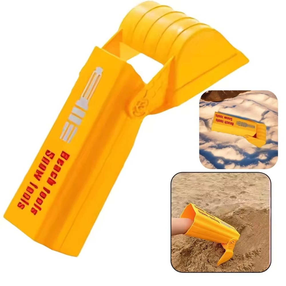 Kids Beach Sand Toy Set With Shovels Durable Sand Play Tools For Outdoor Fun 0