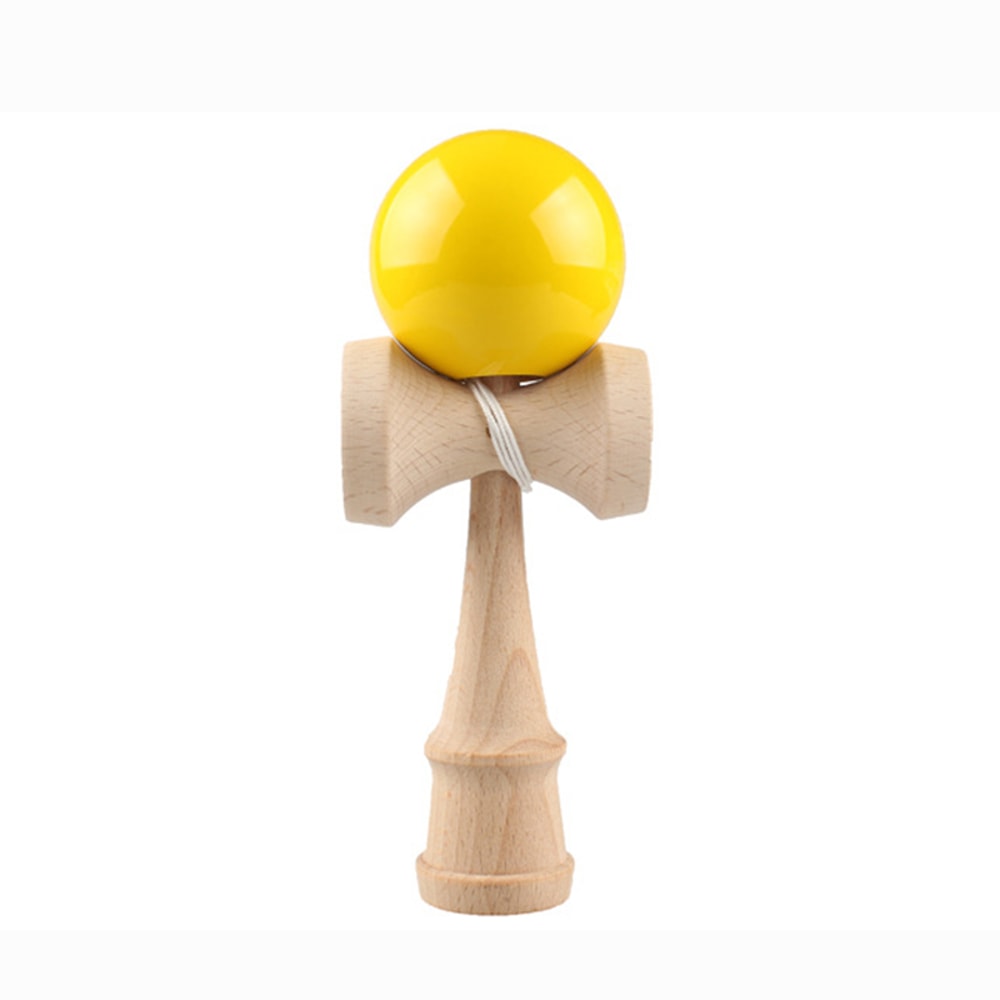 Wooden Catch Ball Game Outdoor Toss Trainer for Hand Eye Coordination and Family Play