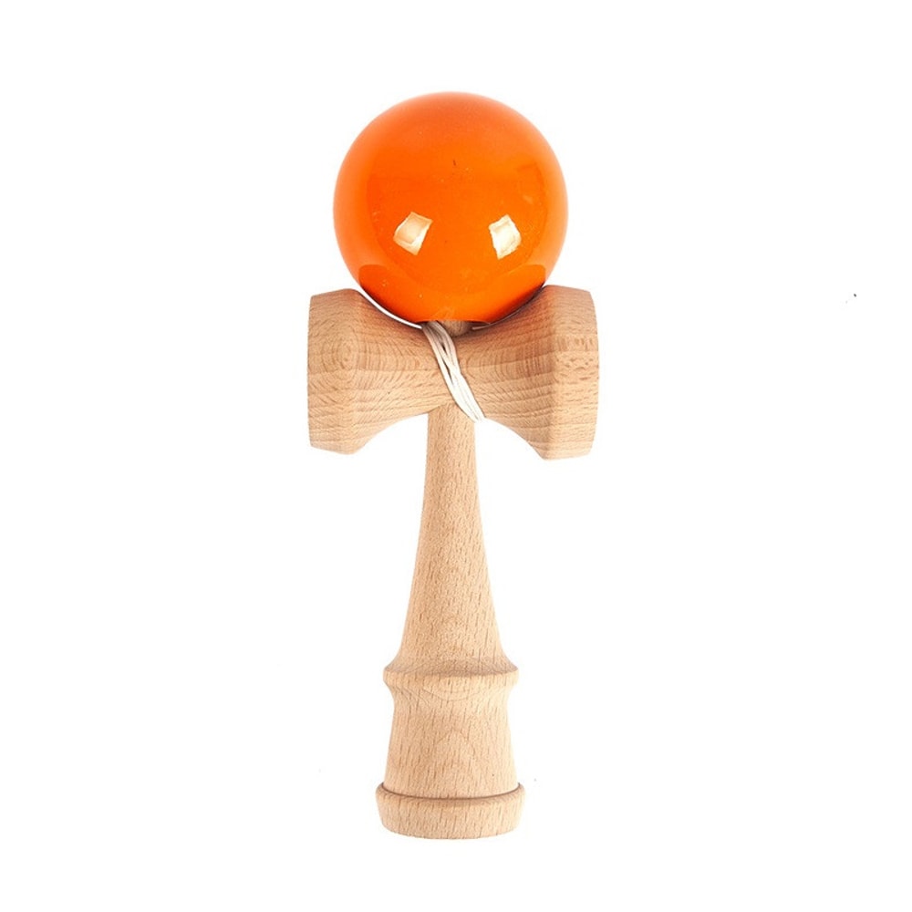 Wooden Catch Ball Game Outdoor Toss Trainer for Hand Eye Coordination and Family Play