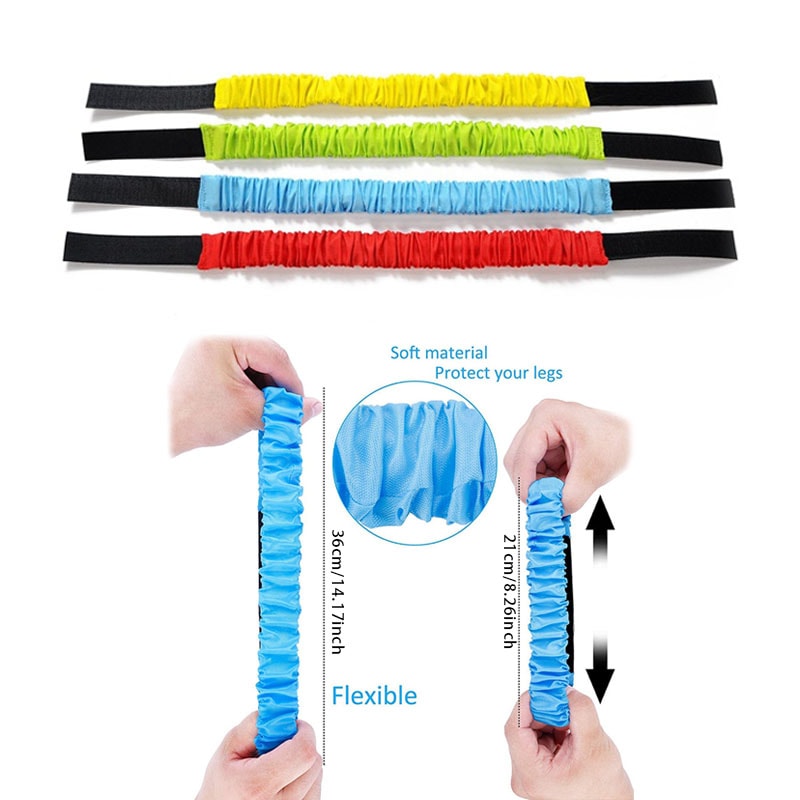 Kids Three Legged Race Band Set Outdoor Family Team Game Toy