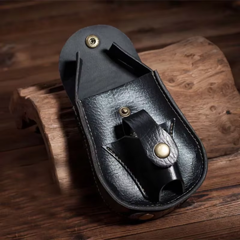 High Capacity Slingshot Ammo Holder Pouch Magnetic Snap Portable Steel Ball Storage Bag