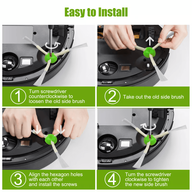 Roomba Replacement Parts Kit HEPA Filters And HighPerformance Side Brushes 1