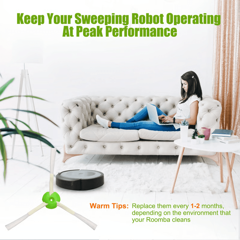 Roomba Replacement Parts Kit HEPA Filters And HighPerformance Side Brushes 5