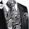 Men Formal Silk Vest Set With Jacquard Tie And Pocket Accessories 22