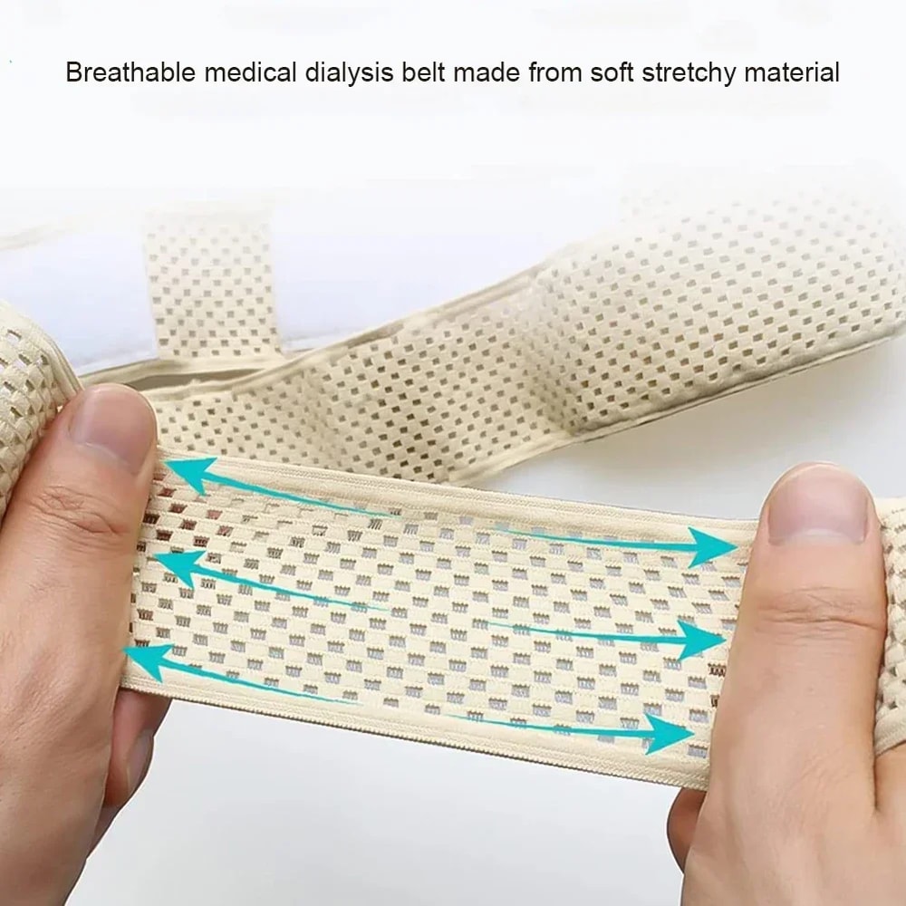 Catheter Protector Belt With Back Support For Dialysis Patients 2