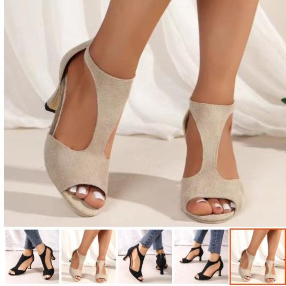Women Cushioned Platform Sandals With Orthopedic Heels 5