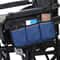 ComfortRide Wheelchair Armrest Bag with Reflective Side Storage Pockets