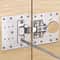 Universal Hinge Repair Plate Kit For Kitchen Cabinets And Cupboard Doors 2