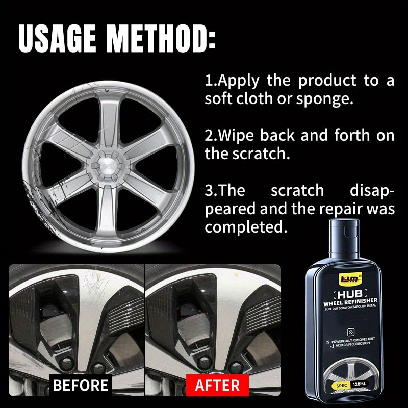 Advanced Graphene Coating Kit for Alloy Wheel Repair and Protection