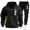 Men Running And Training Hoodie Sweatpants Outfit Set 14