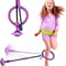 Premium Foldable Flash Wheel Ankle Skip Ball Fun Active Kids Fitness Toy
