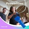 Glow Rope Launcher Toy with Adjustable Speed & Luminous String Handheld Loop Game for Kids